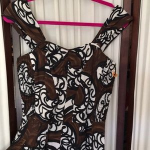 Nie +Zoe super Island Long Dress Sz 6 NWT